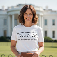 Load image into Gallery viewer, Wise Woman Soft Premium Ring-Spun Cotton T-Shirt